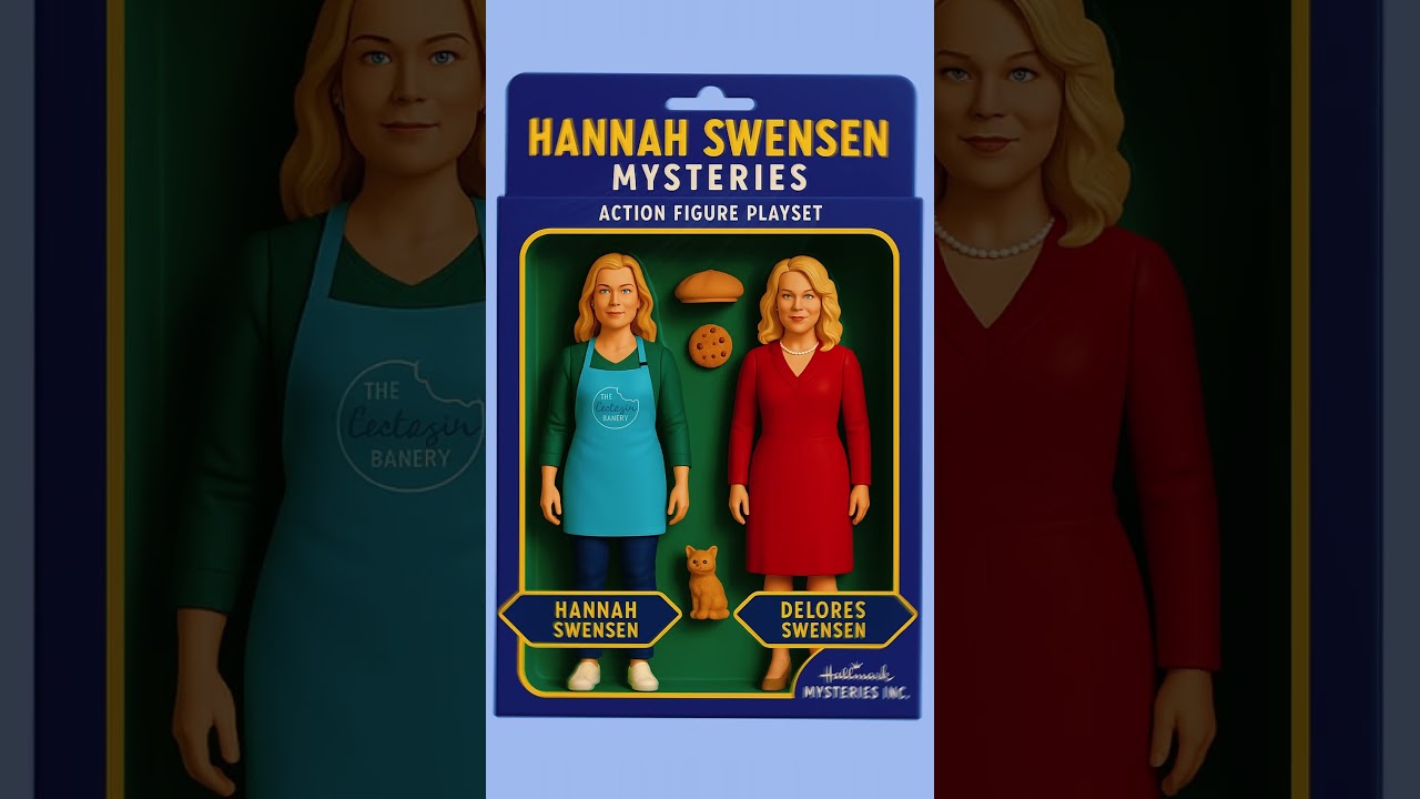 The Complete Set of Hallmark Sleuther Action Figures. #shorts