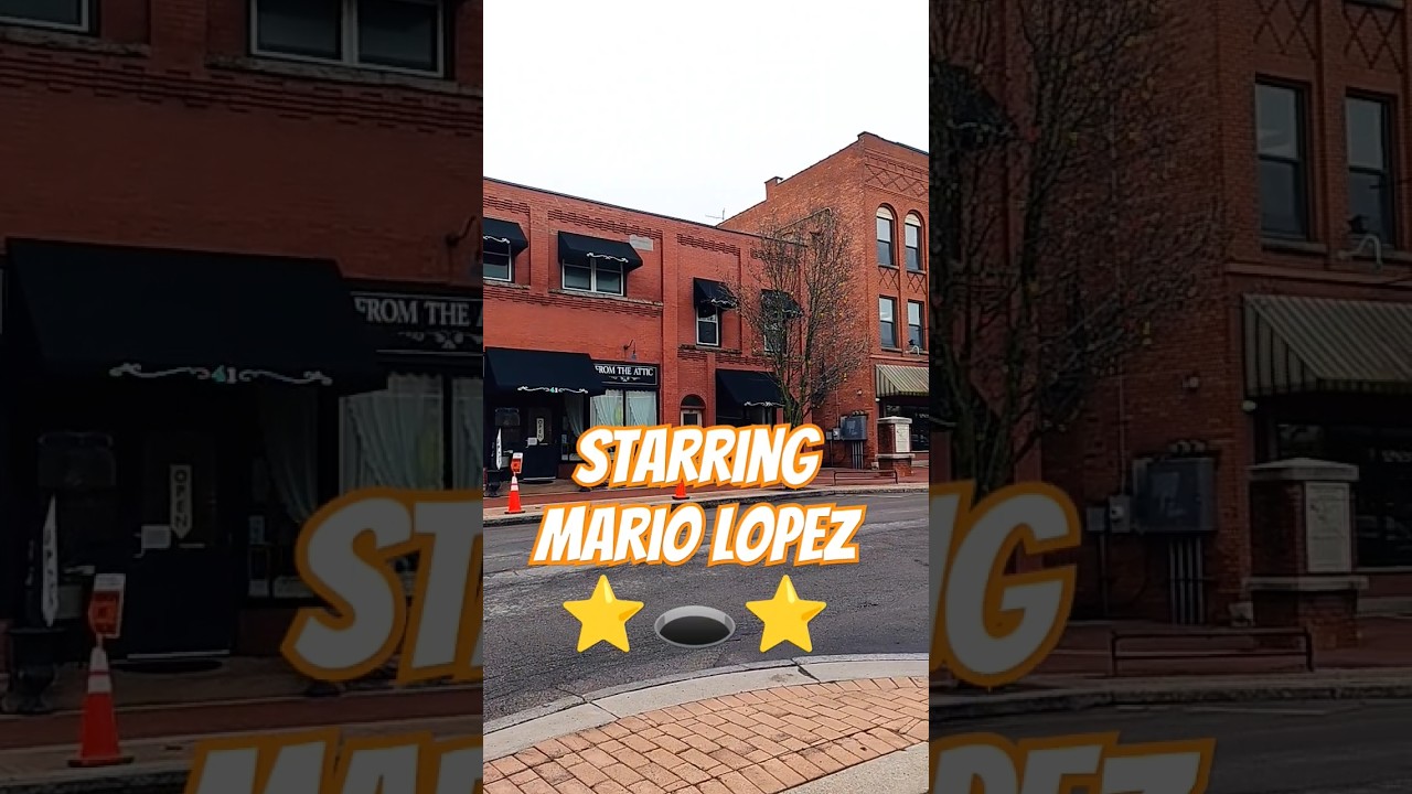 On a Hallmark Movie Set Starring Mario Lopez – Before They Shut the Road! #hallmarkmoviesnow